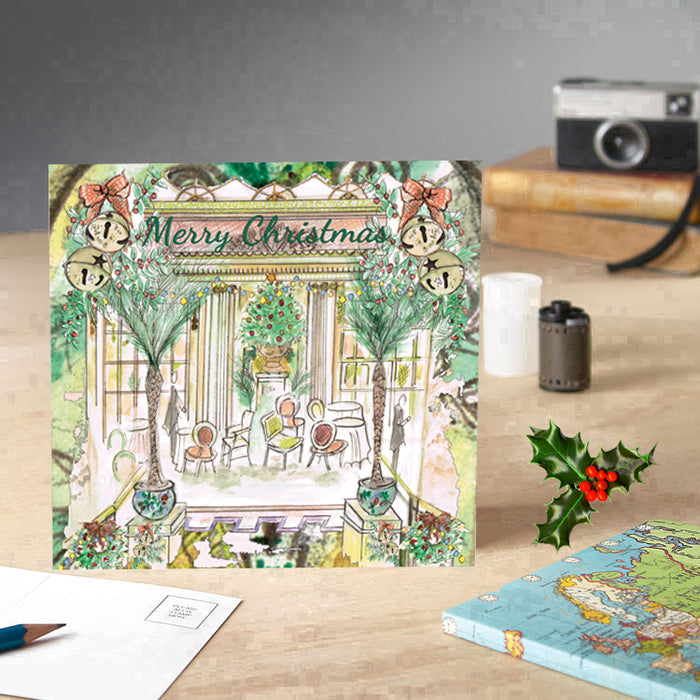 Afternoon Tea At the Ritz Christmas Card - Pack of 6