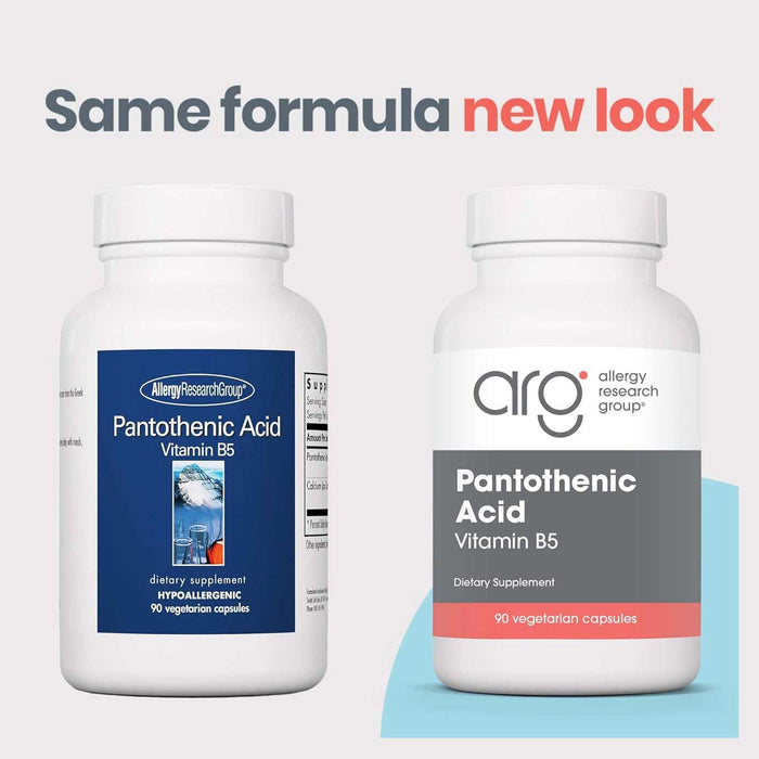 Allergy Research Group Pantothenic Acid New Look