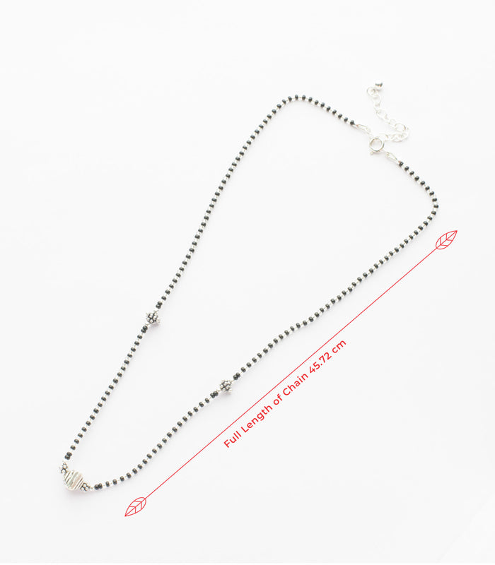 Antique Beauty Mangalsutra (Silver)