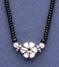 Antique Flora Mangalsutra (Silver)