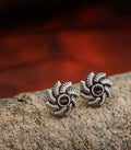Antique Oxidised Tops (Silver)