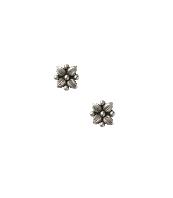 Antique Oxidised Tops (Silver)
