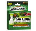Box of Spectracide Bag-A-Bug Japanese Bettle trap replacement bags on a white background.