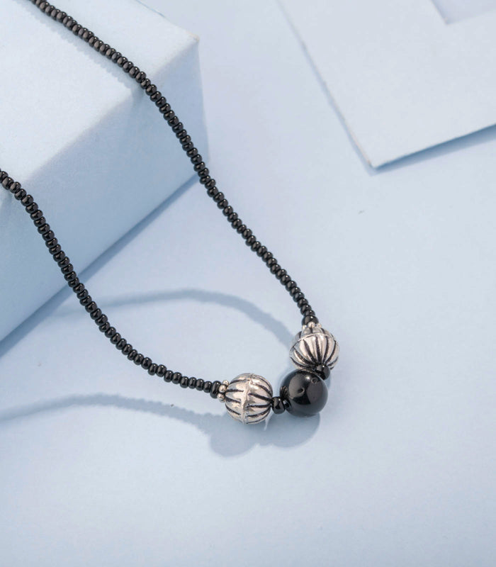 Silver Antique Mangalsutra