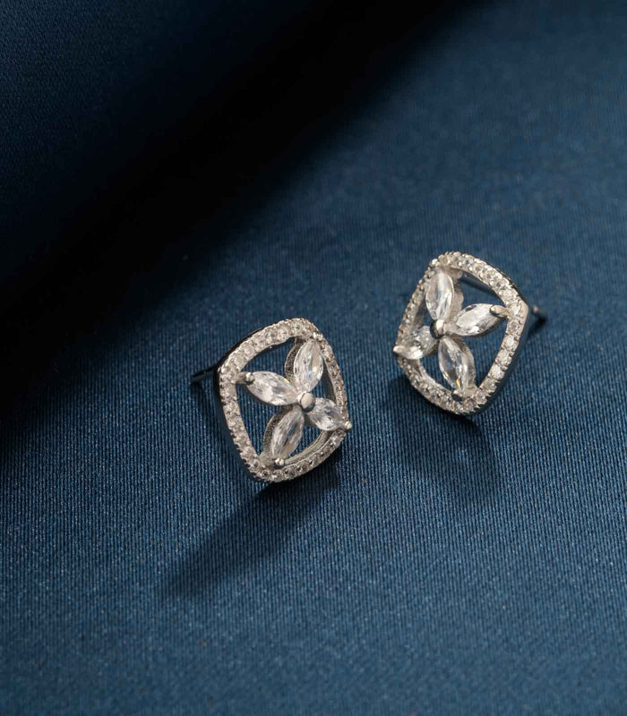 Bloom in Square Tops (Silver)