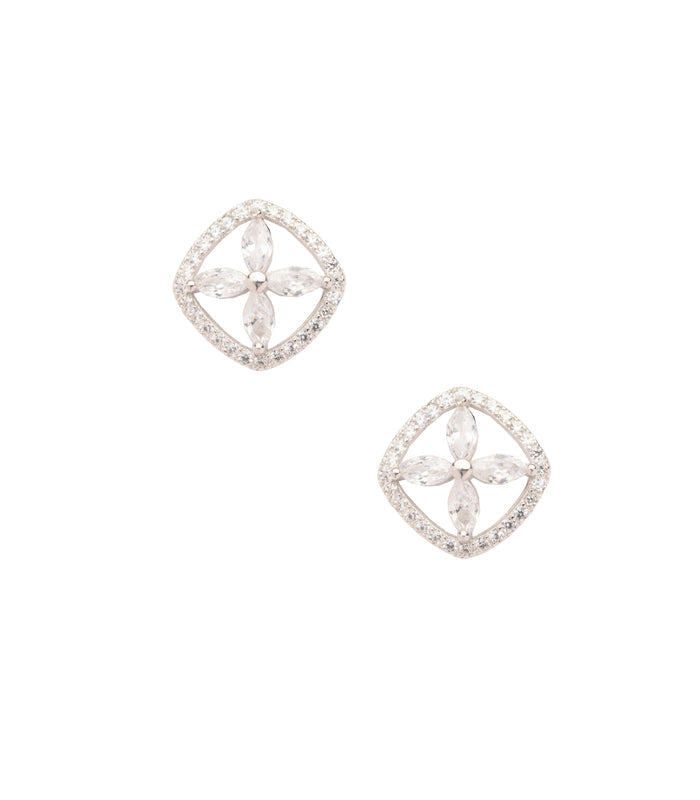 Bloom in Square Tops (Silver)