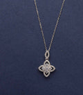 Blooming Blossom Necklace (Silver)