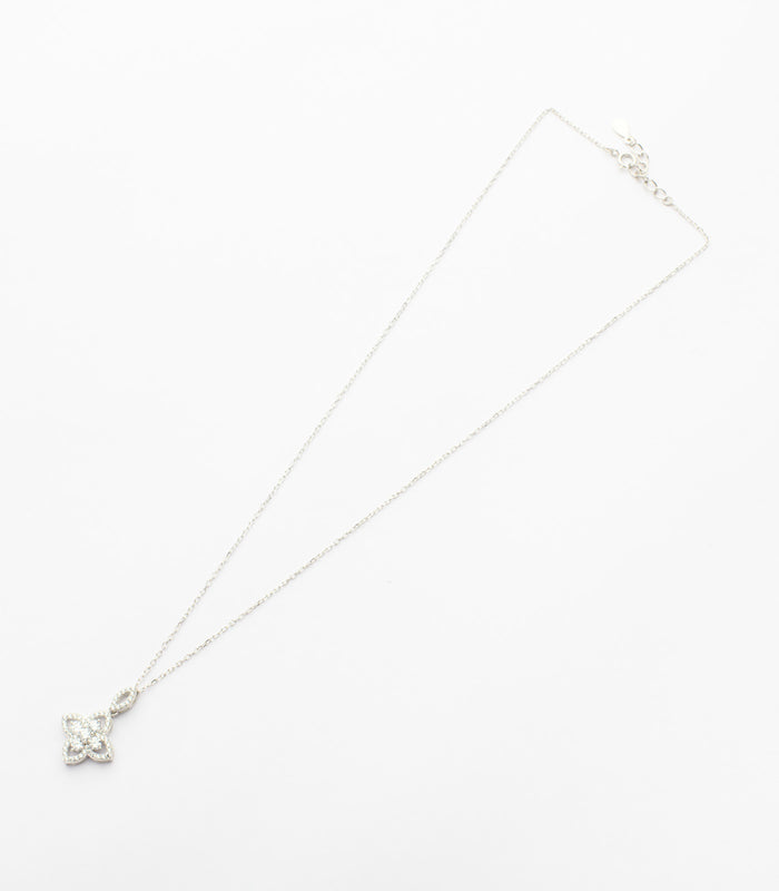 Blooming Blossom Necklace (Silver)