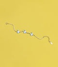 Blue Fish Bracelet (Silver)
