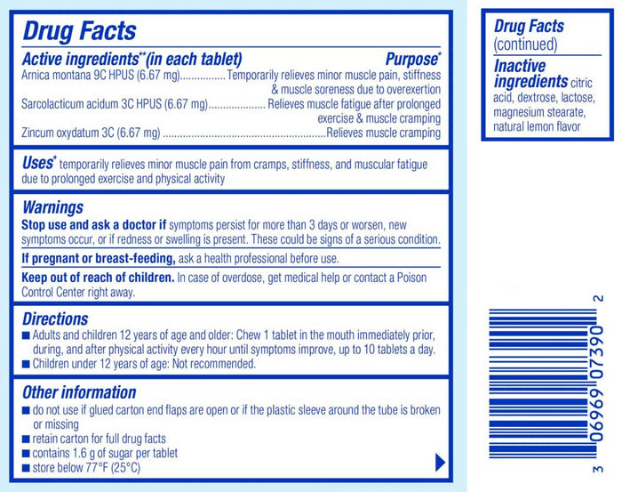 Boiron Homeopathics Arnicare Leg Cramps Ingredients