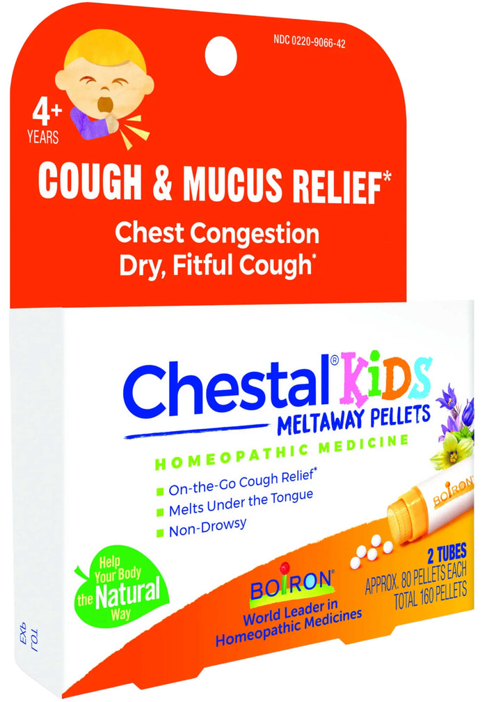 Boiron Homeopathics Chestal® Kids Meltaway Pellets