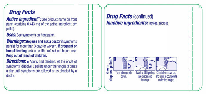 Boiron Homeopathics Influenzinum Ingredients