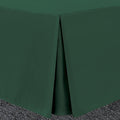 Box Pleated Base Valance Sheet Microfiber Soft Brushed