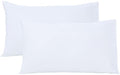 Brushed Microfiber Housewife Pillowcases 2 Pack White