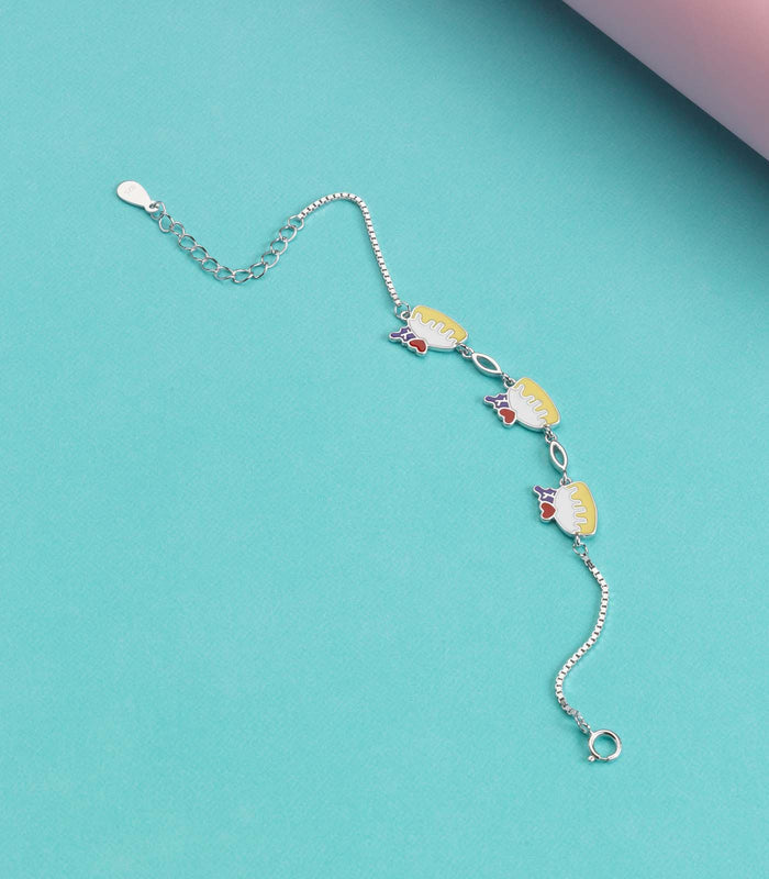 Cake Bracelet (Silver)