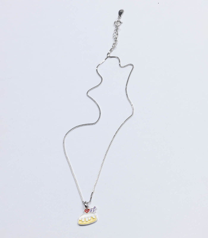 Cake Necklace (Silver)