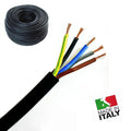 CAVO ALIMENTAZIONE H07RN-F 5G10 MM2 ISOLAMENTO NEOPRENE CON 5 CONDUTTORI SEZIONE 10MMQ ( AL METRO )