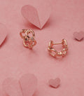 Chain Style Gold Color Earrings (Silver)