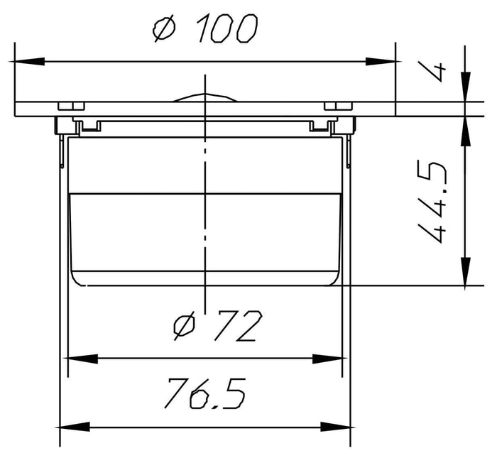Ciare HT264 tweeter con potenza di 250 W e 100 W RMS a 8 Ohm e diametro di 1" - TechSoundSystem.com