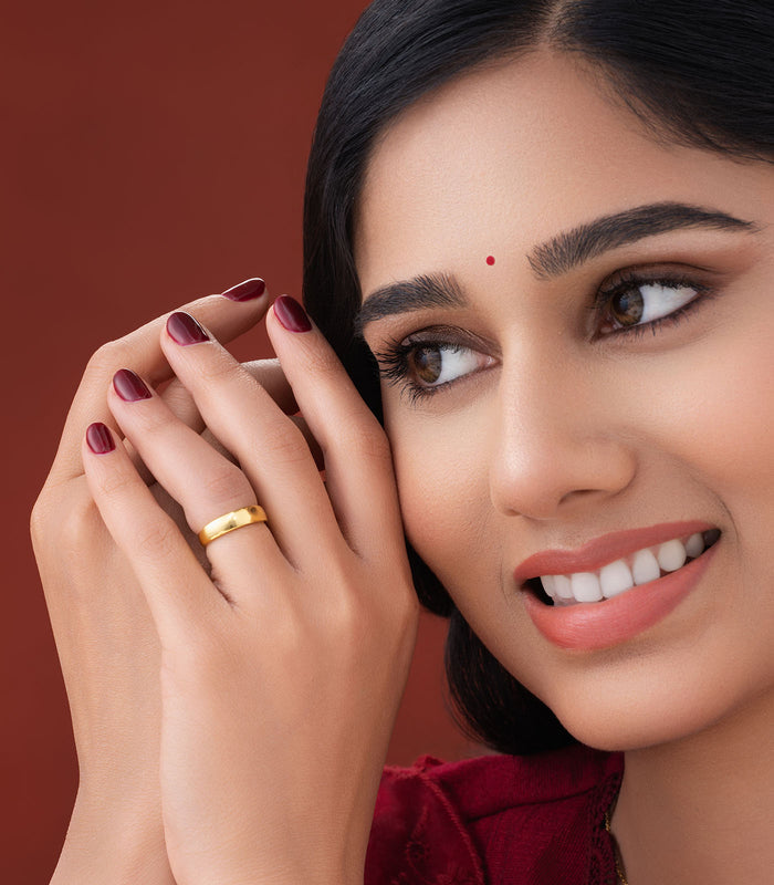 Classic Gold Finger Ring