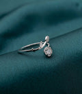 Classic Luxe Adjustable Finger Ring (Silver)