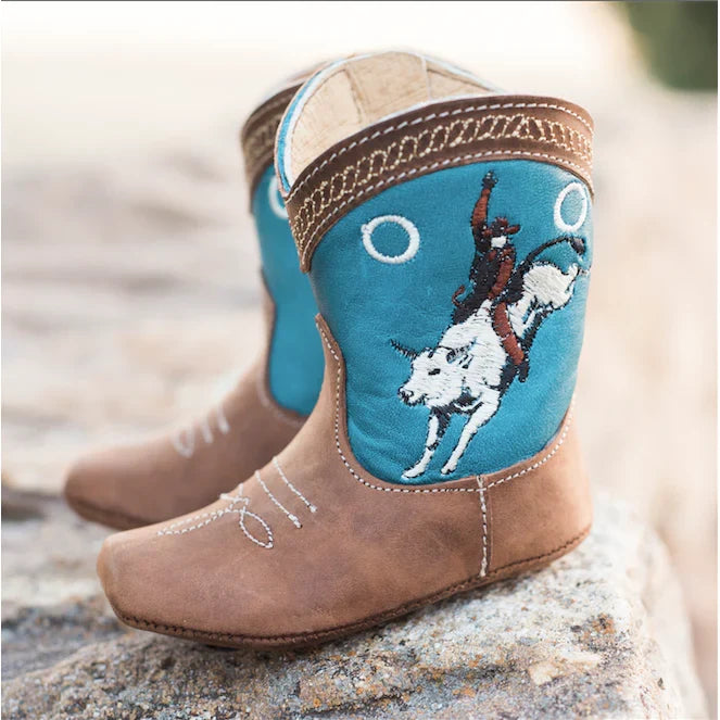 "COLT" BUCKING BULL BABY BOOTS