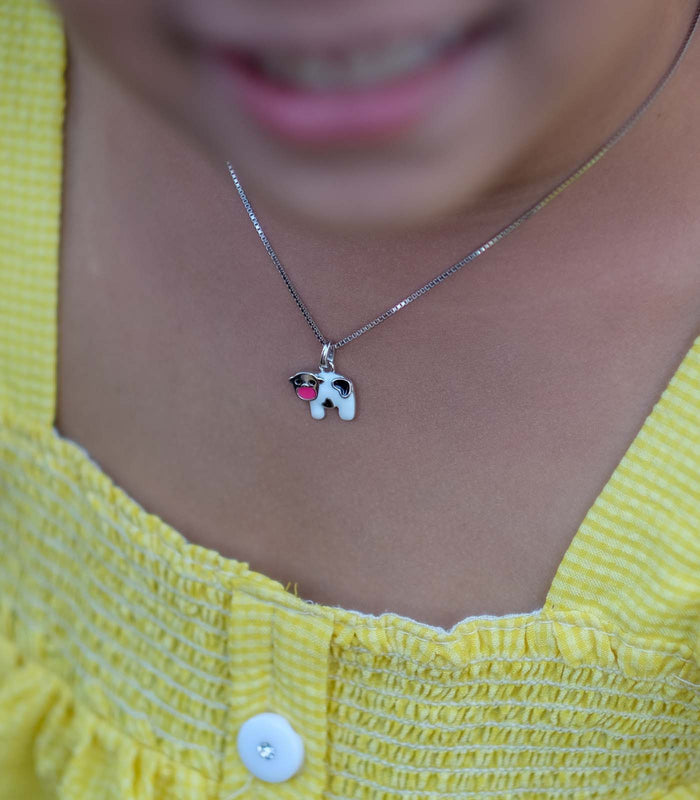 Cow Necklace (Silver)