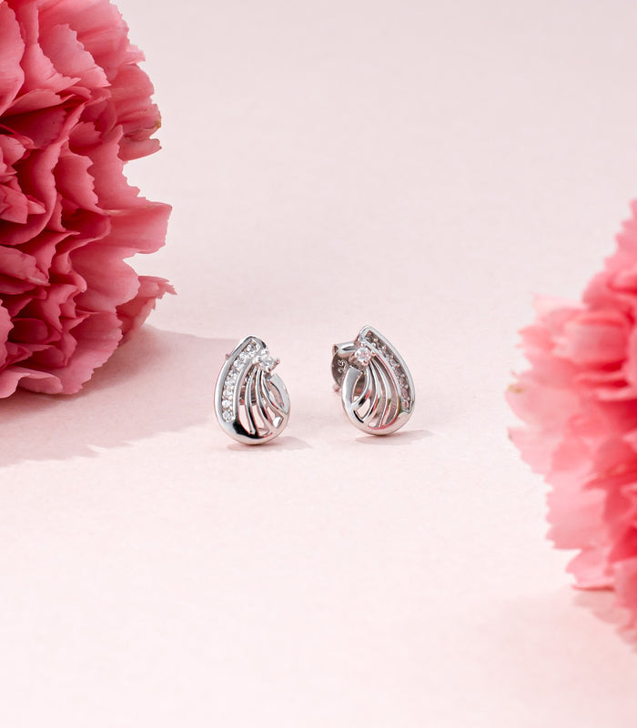 Crystal Drop Tops (Silver)