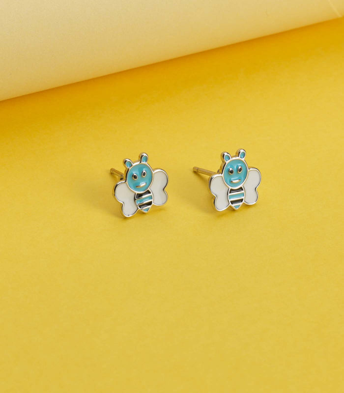 Cute Bee Tops (Silver)