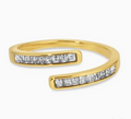 Cz Adjusable Ring, Water Resistant