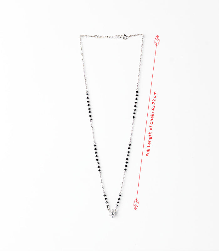 Daisy Love Mangalsutra (Silver)