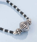 Designer Wheel Antique Mangalsutra (Silver)