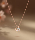 Diamond Hexagonal Necklace