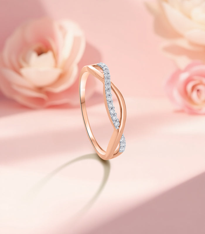 Diamond Infinity Ring