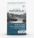 Diamond Naturals pet food package with a scenic design on a white background