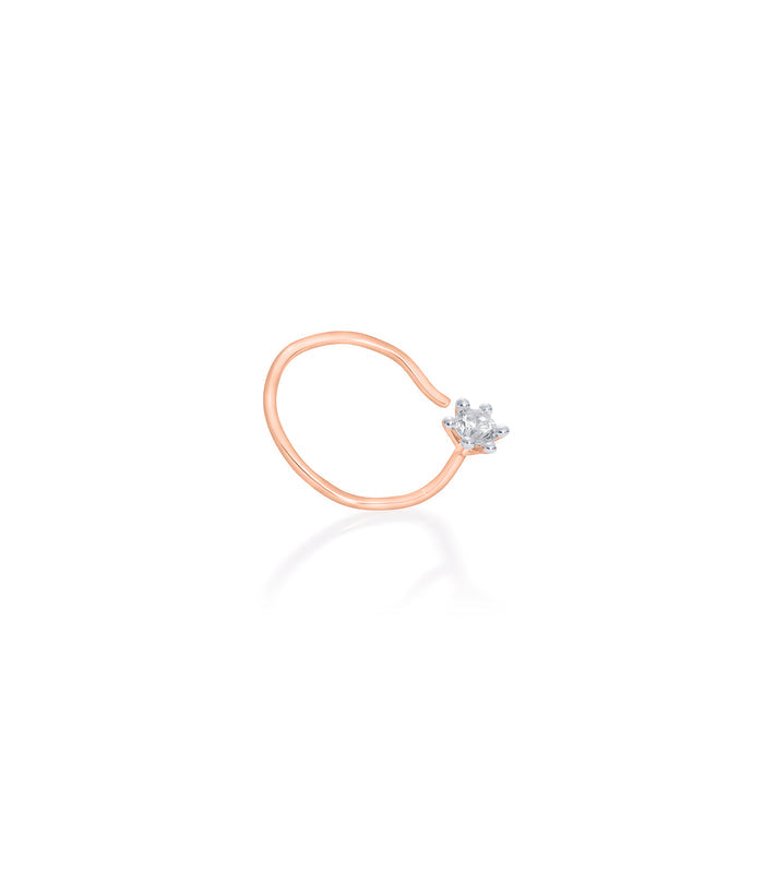 Diamond Single Star Nosepin (Pierced)