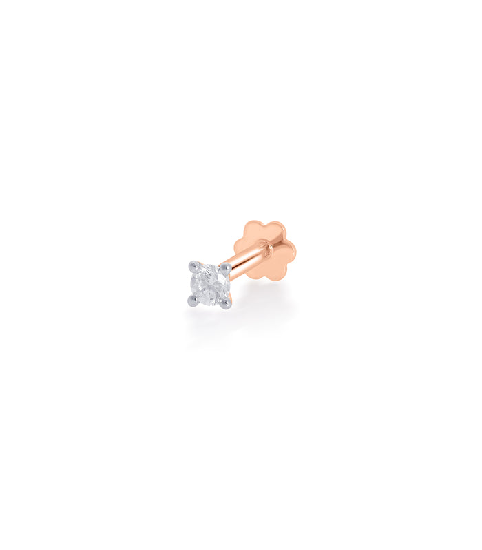 Diamond Singleton Nosepin (Screw)