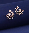 Diamond Strokes Earrings (Silver)