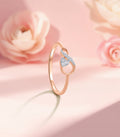 Diamond Stunning Swirl Ring
