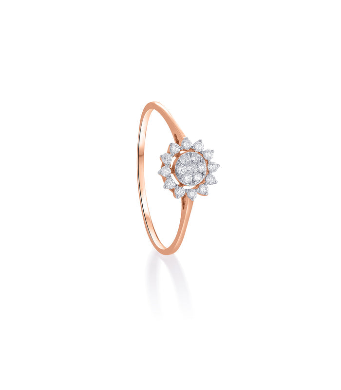 Diamond Wheel Of Fortune Ring