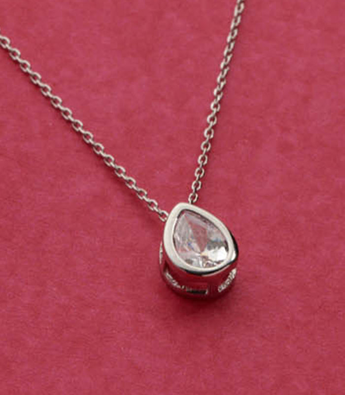 Drop Of Love Necklace (Silver)
