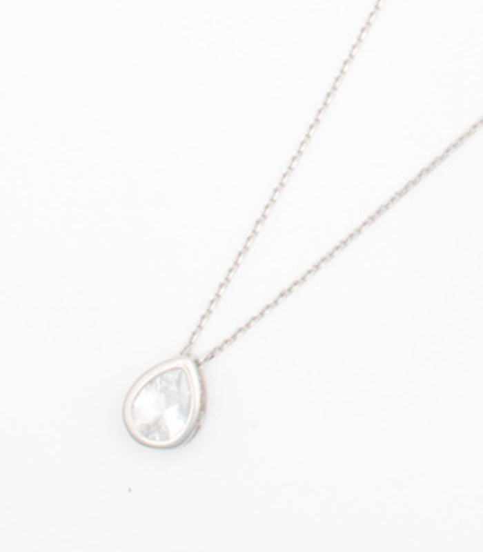 Drop Of Love Necklace (Silver)