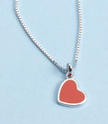 Dual Heart Necklace (Silver)