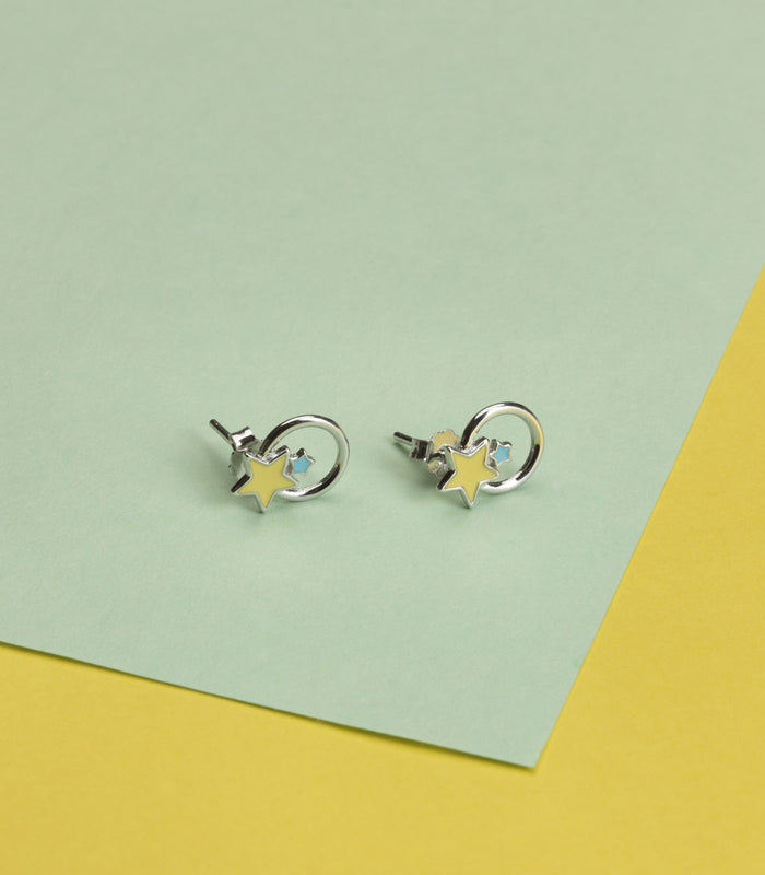 Dual Star Tops (Silver)