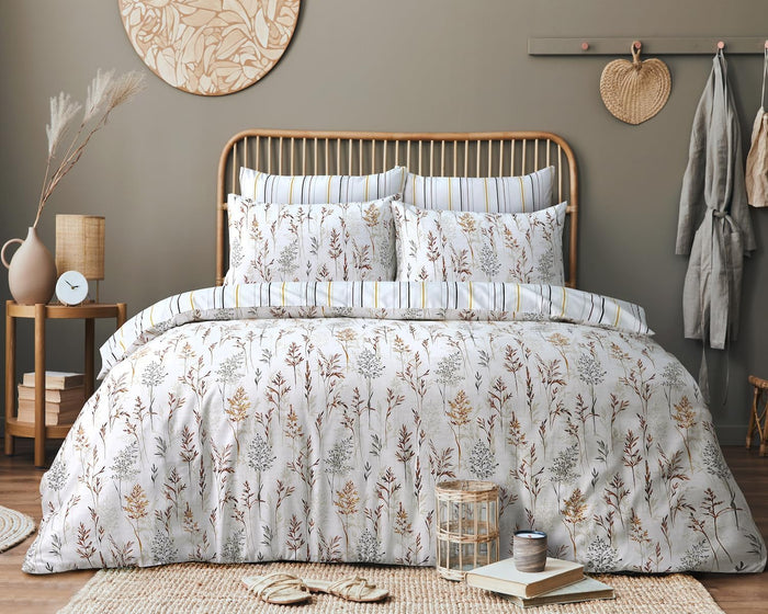 Duvet Cover Sets - Microfiber Printed Reversible Duvet Cover Sets