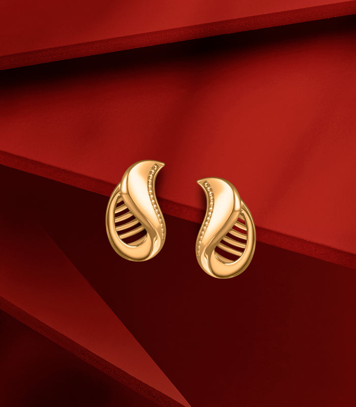 Elegant Drops Gold Tops