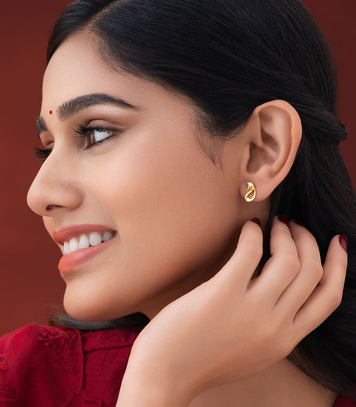 Elegant Drops Gold Tops