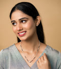Elegant Pearl Mangalsutra (Silver)