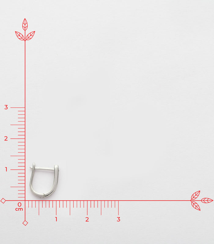 Elegant Rhythm Hoops (Silver)
