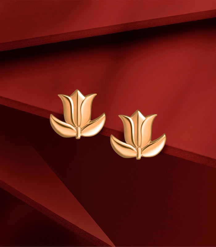 Elegant Tulip Gold Tops